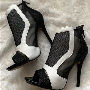 BRAND NEW Peep Toe Dress Heels/Booties
